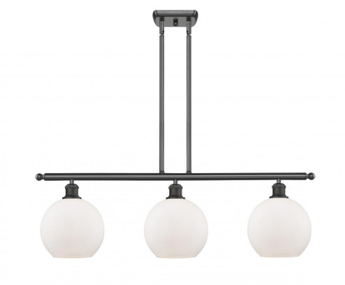 Athens - 3 Light - 36 inch - Oil Rubbed Bronze - Cord hung - Island Light (3442|516-3I-OB-G121-8)