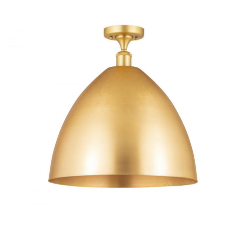 Bristol - 1 Light - 16 inch - Satin Gold - Semi-Flush Mount (3442|516-1C-SG-MBD-16-SG-LED)