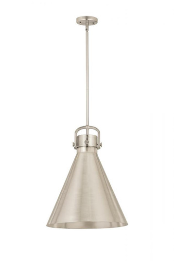 Newton Cone Pendant (3442|710-1S-SN-M711-16SN-LED)
