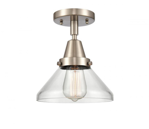 Caden - 1 Light - 8 inch - Brushed Satin Nickel - Semi-Flush Mount (3442|447-1C-SN-G4472)