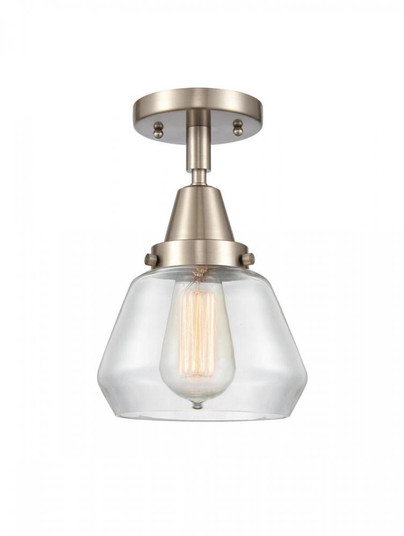 Fulton - 1 Light - 7 inch - Brushed Satin Nickel - Semi-Flush Mount (3442|447-1C-SN-G172)