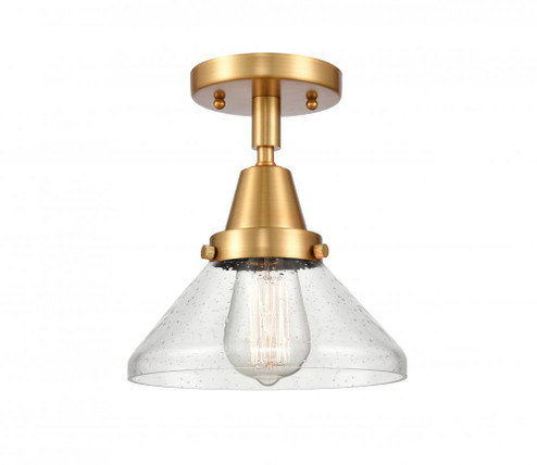 Caden - 1 Light - 8 inch - Satin Gold - Flush Mount (3442|447-1C-SG-G4474)