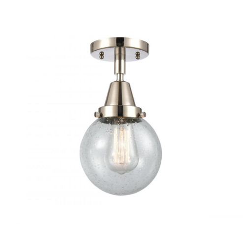 Beacon - 1 Light - 6 inch - Polished Nickel - Semi-Flush Mount (3442|447-1C-PN-G204-6)