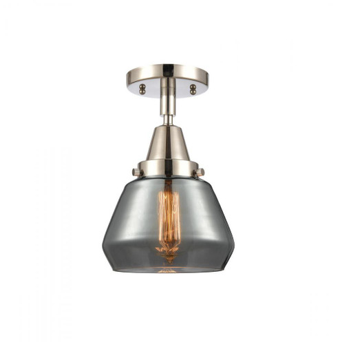 Fulton - 1 Light - 7 inch - Polished Nickel - Semi-Flush Mount (3442|447-1C-PN-G173-LED)