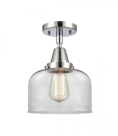 Bell - 1 Light - 8 inch - Polished Chrome - Semi-Flush Mount (3442|447-1C-PC-G72)