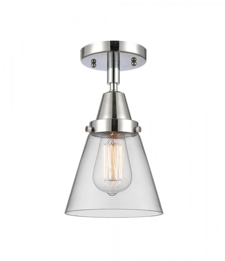 Cone - 1 Light - 6 inch - Polished Chrome - Semi-Flush Mount (3442|447-1C-PC-G62)