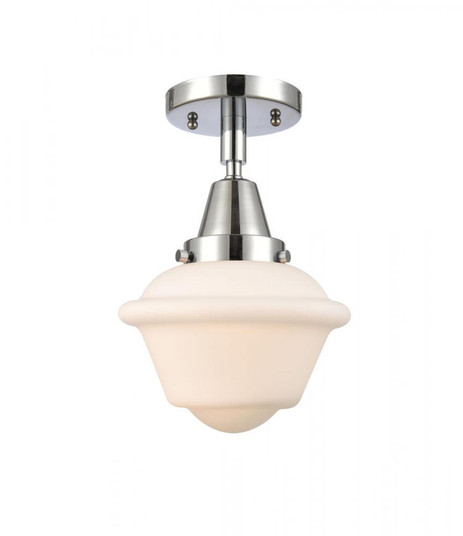 Oxford - 1 Light - 8 inch - Polished Chrome - Semi-Flush Mount (3442|447-1C-PC-G531)