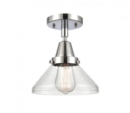 Caden - 1 Light - 8 inch - Polished Chrome - Semi-Flush Mount (3442|447-1C-PC-G4474-LED)