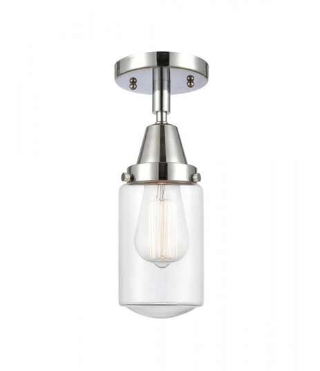 Dover - 1 Light - 5 inch - Polished Chrome - Semi-Flush Mount (3442|447-1C-PC-G312-LED)