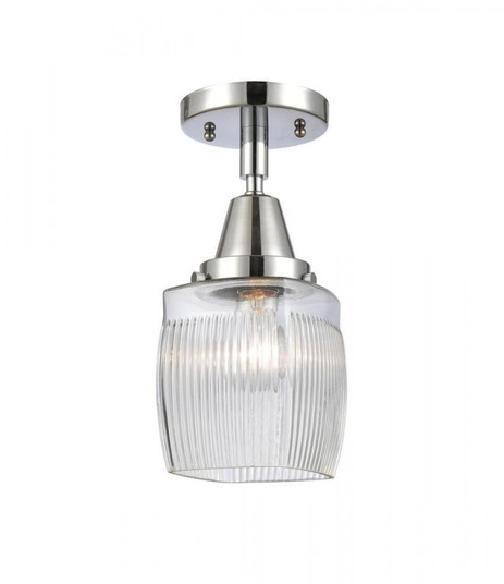 Colton - 1 Light - 6 inch - Polished Chrome - Semi-Flush Mount (3442|447-1C-PC-G302)