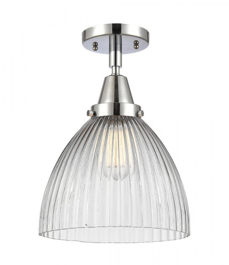 Seneca Falls - 1 Light - 10 inch - Polished Chrome - Semi-Flush Mount (3442|447-1C-PC-G222)