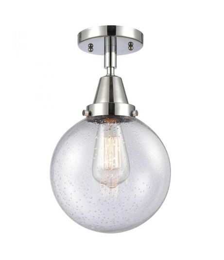 Beacon - 1 Light - 8 inch - Polished Chrome - Semi-Flush Mount (3442|447-1C-PC-G204-8-LED)