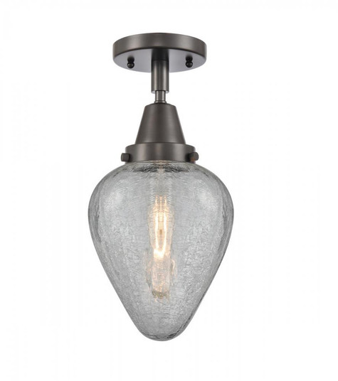 Geneseo - 1 Light - 7 inch - Oil Rubbed Bronze - Semi-Flush Mount (3442|447-1C-OB-G165)