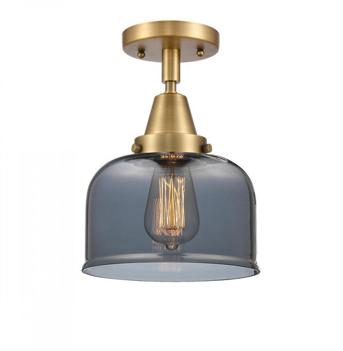 Bell - 1 Light - 8 inch - Brushed Brass - Flush Mount (3442|447-1C-BB-G73)