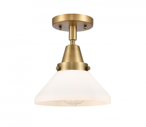 Caden - 1 Light - 8 inch - Brushed Brass - Semi-Flush Mount (3442|447-1C-BB-G4471)