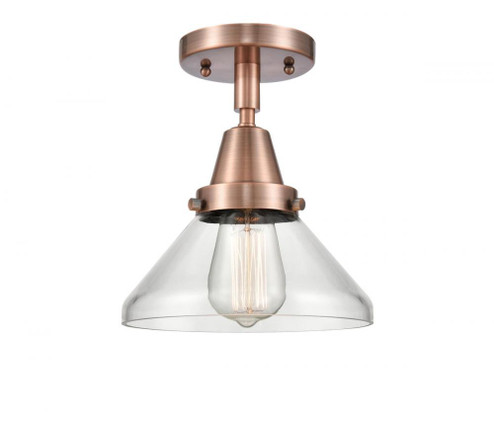 Caden - 1 Light - 8 inch - Antique Copper - Semi-Flush Mount (3442|447-1C-AC-G4472-LED)