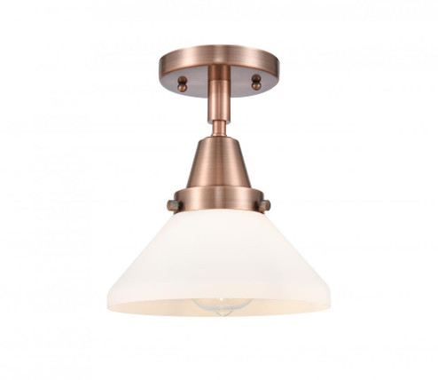 Caden - 1 Light - 8 inch - Antique Copper - Flush Mount (3442|447-1C-AC-G4471-LED)