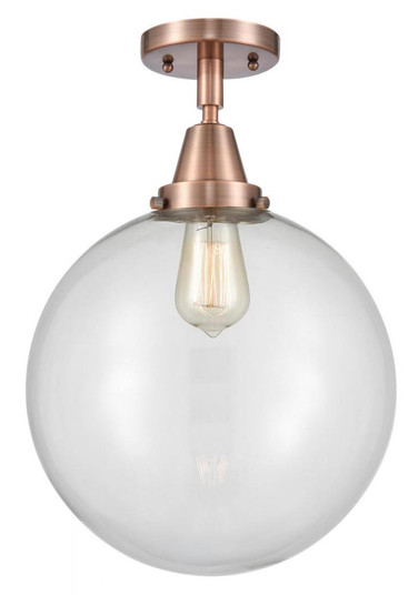 Beacon - 1 Light - 12 inch - Antique Copper - Semi-Flush Mount (3442|447-1C-AC-G202-12)