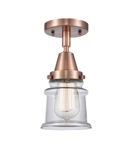 Canton - 1 Light - 6 inch - Antique Copper - Flush Mount (3442|447-1C-AC-G182S)