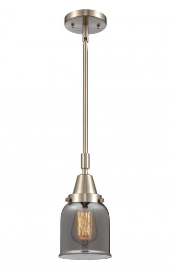Bell - 1 Light - 5 inch - Brushed Satin Nickel - Mini Pendant (3442|447-1S-SN-G53-LED)