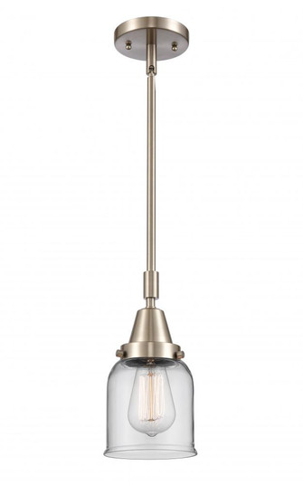 Bell - 1 Light - 5 inch - Brushed Satin Nickel - Mini Pendant (3442|447-1S-SN-G52-LED)