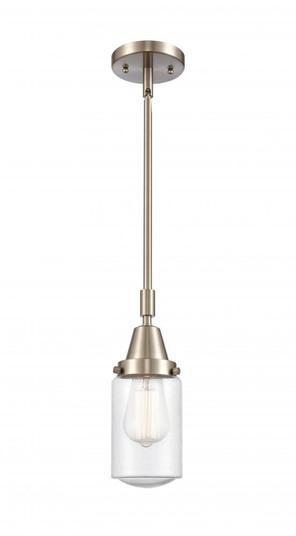 Dover - 1 Light - 5 inch - Brushed Satin Nickel - Mini Pendant (3442|447-1S-SN-G314-LED)