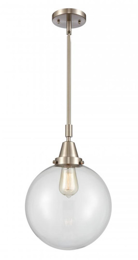 Beacon - 1 Light - 10 inch - Brushed Satin Nickel - Mini Pendant (3442|447-1S-SN-G202-10)