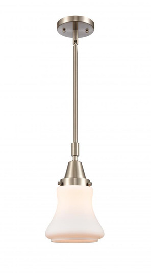 Bellmont - 1 Light - 7 inch - Brushed Satin Nickel - Mini Pendant (3442|447-1S-SN-G191-LED)