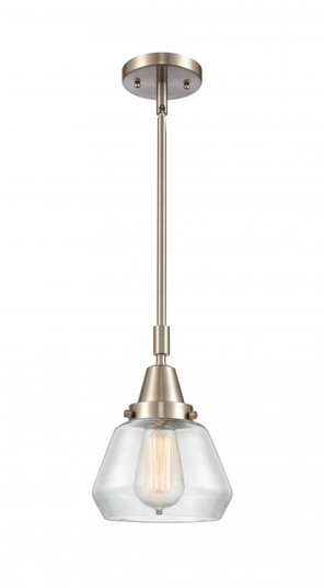 Fulton - 1 Light - 7 inch - Brushed Satin Nickel - Mini Pendant (3442|447-1S-SN-G172-LED)