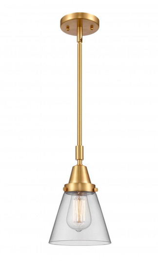 Cone - 1 Light - 6 inch - Satin Gold - Mini Pendant (3442|447-1S-SG-G62)