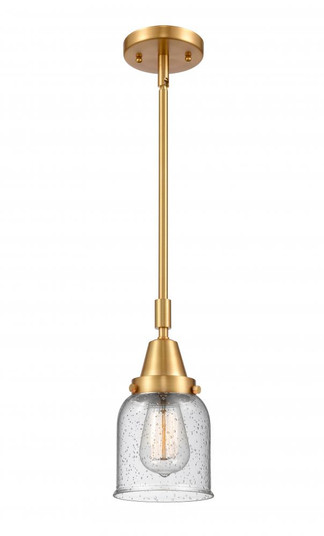 Bell - 1 Light - 5 inch - Satin Gold - Mini Pendant (3442|447-1S-SG-G54-LED)