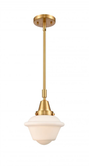 Oxford - 1 Light - 8 inch - Satin Gold - Mini Pendant (3442|447-1S-SG-G531-LED)