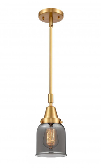 Bell - 1 Light - 5 inch - Satin Gold - Mini Pendant (3442|447-1S-SG-G53)