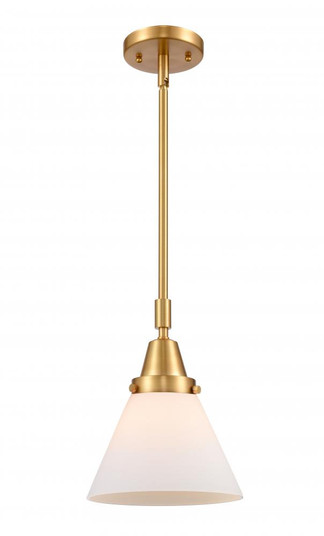 Cone - 1 Light - 8 inch - Satin Gold - Mini Pendant (3442|447-1S-SG-G41)