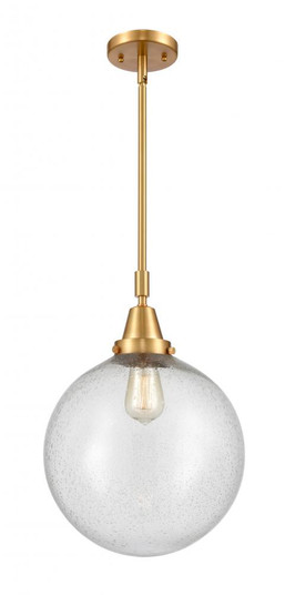 Beacon - 1 Light - 12 inch - Satin Gold - Mini Pendant (3442|447-1S-SG-G204-12)