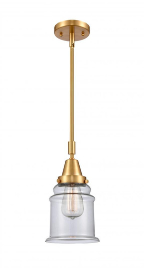Canton - 1 Light - 7 inch - Satin Gold - Mini Pendant (3442|447-1S-SG-G182)