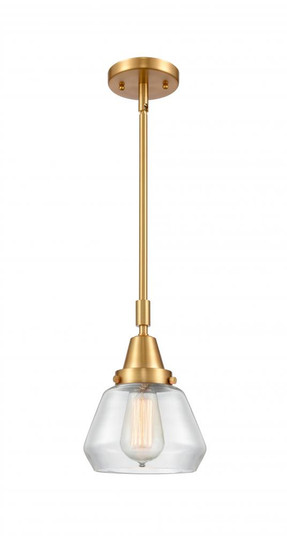 Fulton - 1 Light - 7 inch - Satin Gold - Mini Pendant (3442|447-1S-SG-G172-LED)