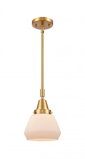 Fulton - 1 Light - 7 inch - Satin Gold - Mini Pendant (3442|447-1S-SG-G171)
