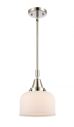 Bell - 1 Light - 8 inch - Polished Nickel - Mini Pendant (3442|447-1S-PN-G71-LED)