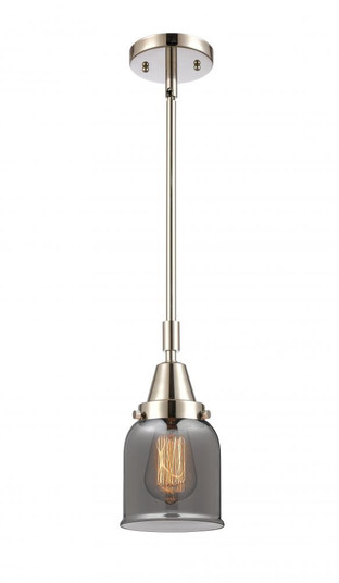 Bell - 1 Light - 5 inch - Polished Nickel - Mini Pendant (3442|447-1S-PN-G53-LED)