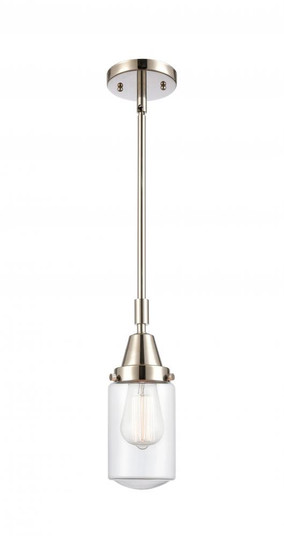 Dover - 1 Light - 5 inch - Polished Nickel - Mini Pendant (3442|447-1S-PN-G312-LED)