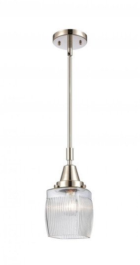Colton - 1 Light - 6 inch - Polished Nickel - Mini Pendant (3442|447-1S-PN-G302)