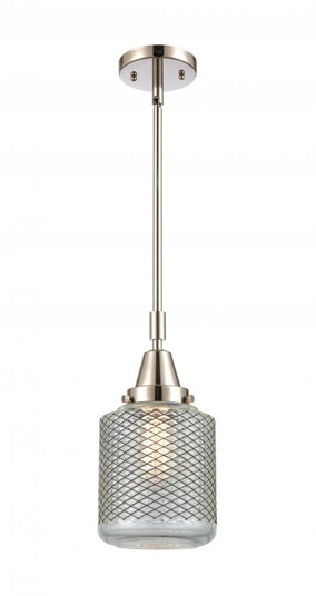 Stanton - 1 Light - 6 inch - Polished Nickel - Mini Pendant (3442|447-1S-PN-G262)