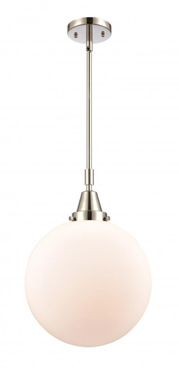Beacon - 1 Light - 12 inch - Polished Nickel - Mini Pendant (3442|447-1S-PN-G201-12)