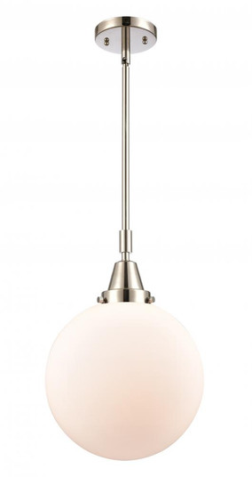 Beacon - 1 Light - 10 inch - Polished Nickel - Mini Pendant (3442|447-1S-PN-G201-10)