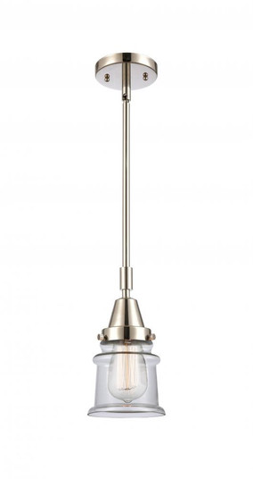 Canton - 1 Light - 7 inch - Polished Nickel - Mini Pendant (3442|447-1S-PN-G182S)
