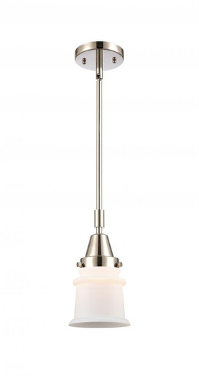 Canton - 1 Light - 7 inch - Polished Nickel - Mini Pendant (3442|447-1S-PN-G181S)