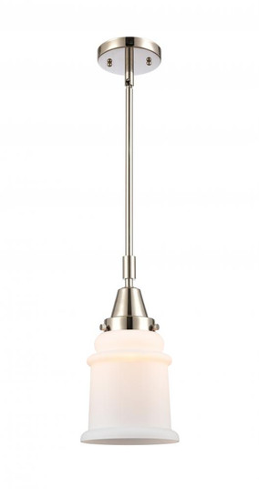 Canton - 1 Light - 7 inch - Polished Nickel - Mini Pendant (3442|447-1S-PN-G181-LED)