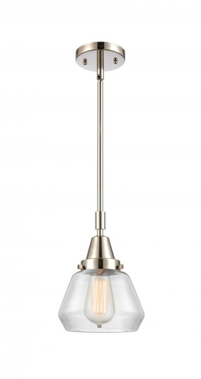 Fulton - 1 Light - 7 inch - Polished Nickel - Mini Pendant (3442|447-1S-PN-G172-LED)