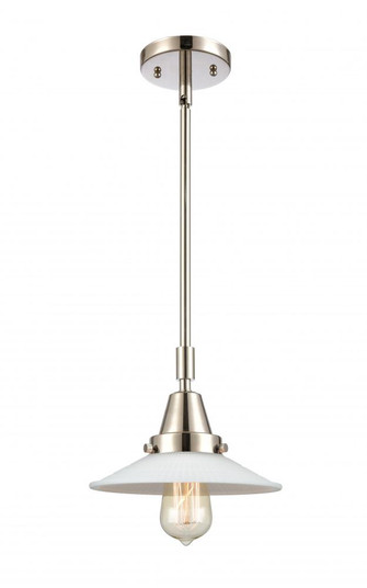 Halophane - 1 Light - 9 inch - Polished Nickel - Mini Pendant (3442|447-1S-PN-G1)